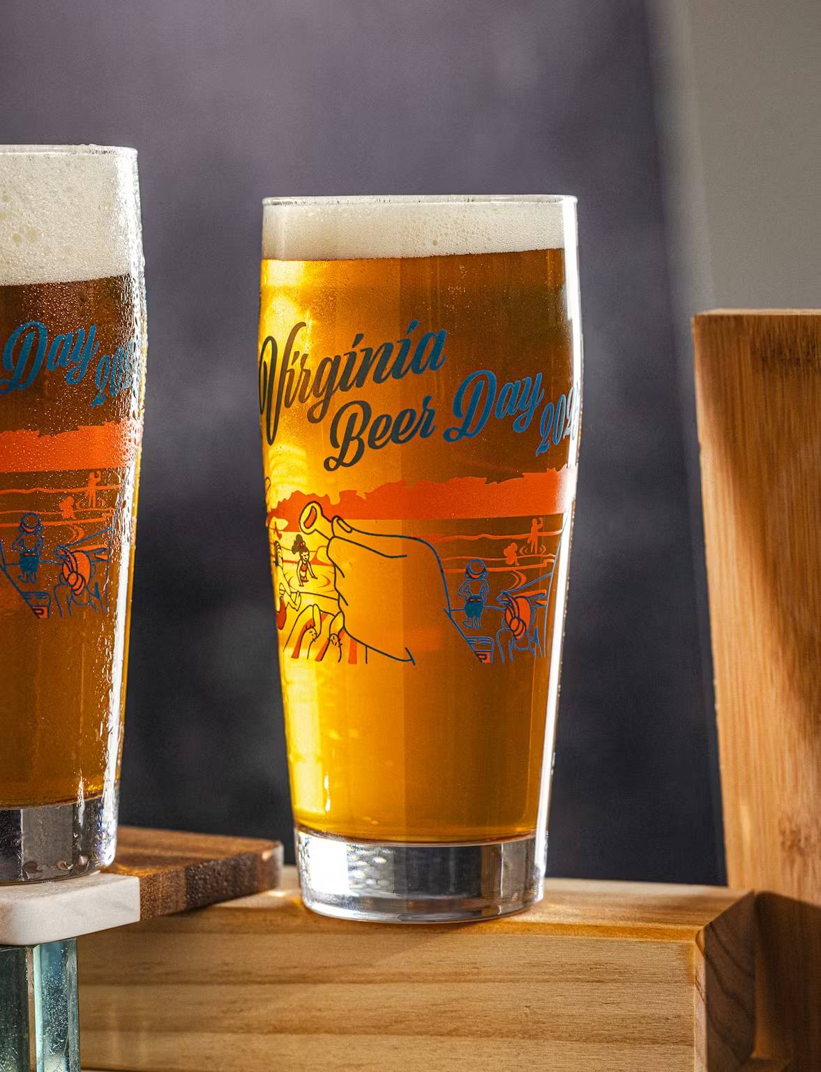 virginia beer day glasses 1